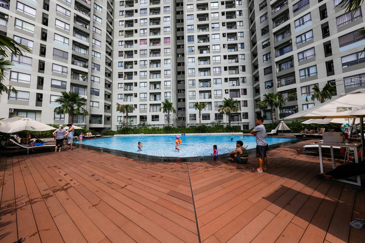 MRT Apartment In Masteri Thao Dien Ho-Chi-Minh-Stadt Exterior foto